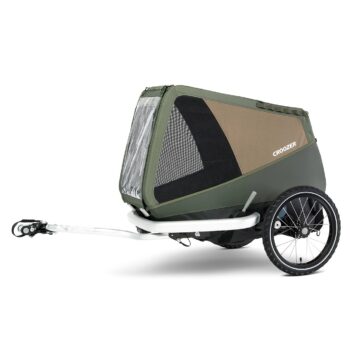 Croozer Dog Enna - Fahrradanhänger für Hunde - moss green