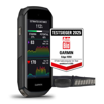 Garmin Edge 1050 Bundle GPS Fahrradcomputer - schwarz