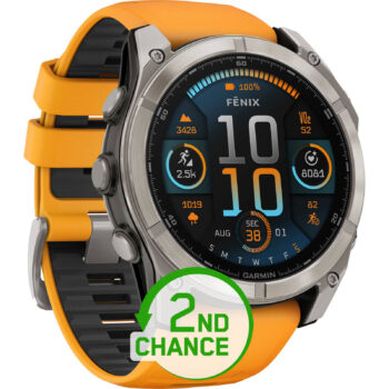 Garmin fenix 8 AMOLED Sapphire GPS Smartwatch - 51mm