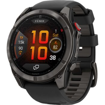 Garmin fenix 8 Pro AMOLED Sapphire GPS Smartwatch - 51mm - Schwarz