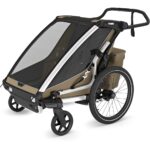 Thule Chariot Cross 2 Double - Fahrradanhänger für 2 Kinder - faded khaki